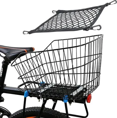 Produktbild von Famanu Fahrradkorb mit Befestigung - Schwarz