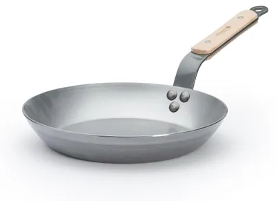 Produktbild von de Buyer 5710.24, Rund, Allzweckpfanne, Satinierter Stahl, Frankreich, 24 cm, 437 mm