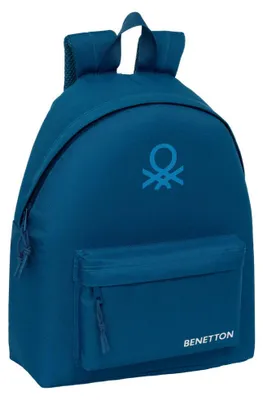 Produktbild von Safta Benetton Basics 20.80l 33x42x15 Cm Rucksack Blau Kinder Blau One Size