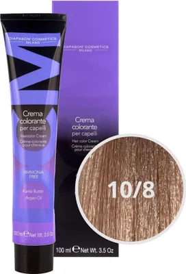 Produktbild von DCM Hair Color Cream Ammonia Free 10-8 Violet 100ml