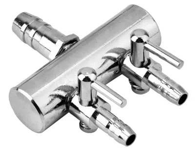 Produktbild von Aquarium Luftstromverteiler - Einstellbares Stromregelventil - 2-6-Wege Modelle