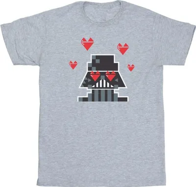 Produktbild von Star Wars - "Valentines In Love" T-Shirt für Herren BI46099 (XXL) (Grau)