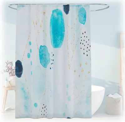 Produktbild von relaxdays Duschvorhang 180x200 cm mit Motiv