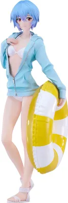 Imagen del producto de Rebuild Of Evangelion - Figura Rei Ayanami Beach Queens Pop Up Parade L