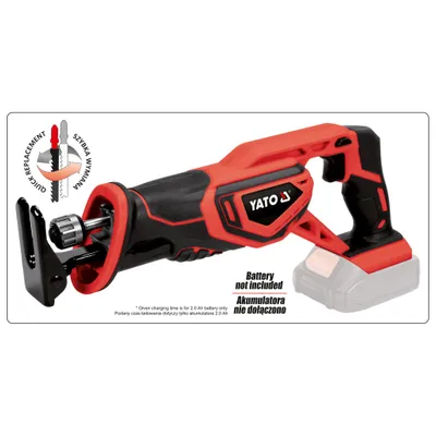 Zdjęcie produktu dla Yato YT-82815, III, 18 V, Litowo-jonowa (Li-Ion), 1,6 kg, 1 szt.