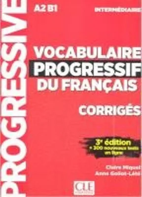 Immagine prodotto di Vocabulaire progressif du francais: Niveau intermediaire (A2/B1) Corriges