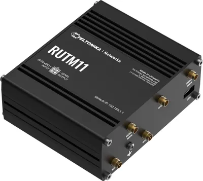 Immagine prodotto di Teltonika RUTM11 router cablato Gigabit Ethernet Nero