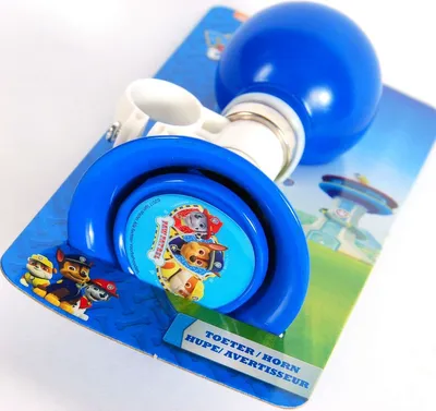 Produktbild von Kinder Fahrradhupe Ballhupe Fahrradklingel Hupe Lenkerhupe Tröte Paw Patrol 785 Volare Blau
