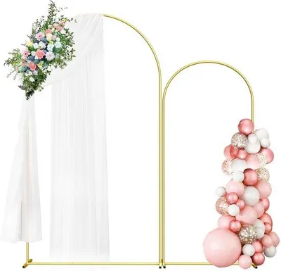 Produktbild von Famanu Hintergrundbogen mit bunten Bezügen - Set für Feste und Hochzeiten