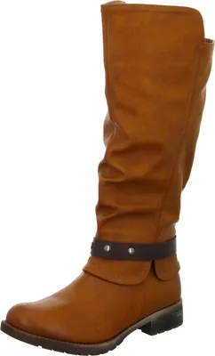Produktbild von Alyssa Damen-Schaftstiefel Warmfutter Braun, Farbe:braun, EU Größe:41