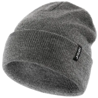 Zdjęcie produktu dla Czapka zimowa dla dzieci, typu beanie, dzianinowa, dla chłopców i dziewczynek, kolor szary, rozmiar 3-8 lat