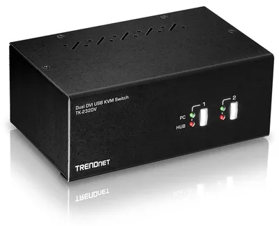 Obrázek produktu pro TRENDnet TK-232DV - KVM-/Audio-/USB-Switch - 2 x KVM/Audio/USB