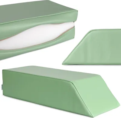 Obrázek produktu pro Polohovací klín Habys, pro tensegrity masáže a terapii | polohovací polštář, polohovací materiál | fyzioterapie, ortopedie | 67/53x25x15cm | zelený