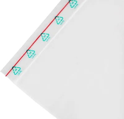 Produktbild von FSY Druckverschlussbeutel 220 x 150 mm, transparent, Druckverschluss