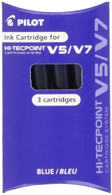 Produktbild von Pilot 4902505444456 PACK 3: Ersatzpatronen – Set mit 4902505444456 – Blau