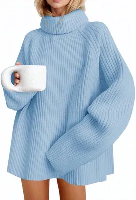 Rollkragenpullover aus 0% tot 49% Gerecycled Katoen, Hauptbild