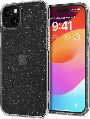Produktbild von Spigen FLSSIGKRISTALL IPHONE 15 PLUS GLITZERKRISTALL Handyhlle