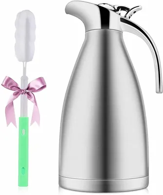 Obrázok produktu pre Termoska s dvojitou stenou (objem 2 litre) – ideálna na kávu, čaj a mlieko