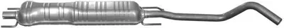 Produktbild von IMASAF 53.07.06 Mittelschalldämpfer Schalldämpfer für OPEL Corsa C Schrägheck (X01) Tigra TwinTop (X04)