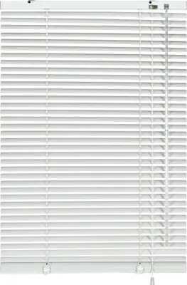 Produktbild von Gardinia Aluminium-Jalousie 25 mm weiß 100 x 240 cm