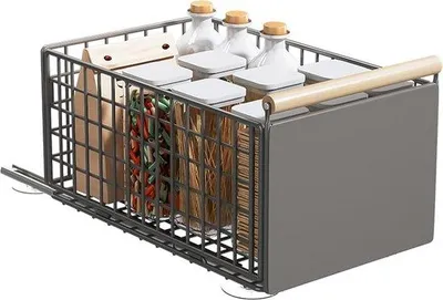 Image de Organisateur de tiroirs pour cuisine, 395 x 235 x 195 cm, facile à monter, 1 pièce
