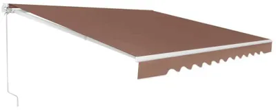 Obrázok produktu pre Modulárna markíza s kľučkou, model NP11201CF, rozmer 3 x 2,5 m, farba hnedá