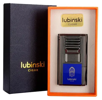 Obrázok produktu pre Zapaľovač cigár, multifunkčný nástroj, elegantný dizajn, modrý
