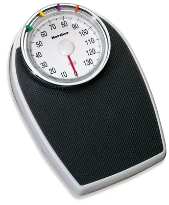 Produktbild von Karcher mechanische Personenwaage, Libro im Retro-Design - analoge Waage, bis max. 136 kg