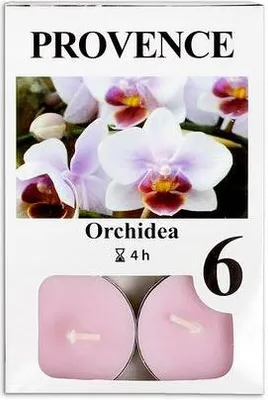 Obrázok produktu pre Sviečka Čajová Orchidej, 6Ks