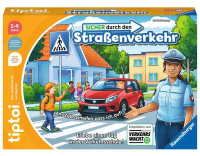 Produktbild von tiptoi Sicher durch den Straßenverkehr
