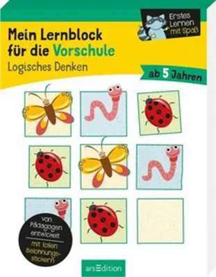 Obrázek produktu pro Mein Lernblock für die Vorschule - Logisches Denken