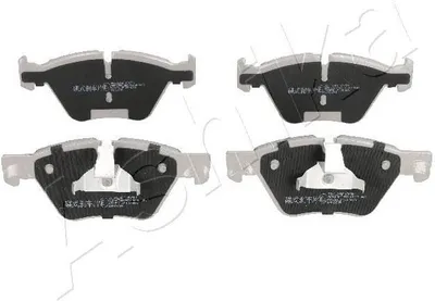 Produktbild von ASHIKA 50-00-0124 Bremsbeläge Satz Vorne für BMW 5 Touring (F11) 5 Limousine (F10)