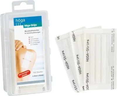 Zdjęcie produktu dla Paski do szycia ran Höga-Strips 6,4x80 mm 50X3 szt