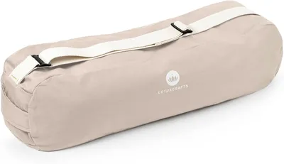 Productafbeelding van Yogatas van katoen voor grote matten en accessoires, 70 x 18 x 15 cm