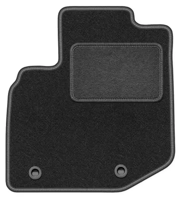 Imagen del producto de Alfombrilla conductor de moqueta para Honda Jazz III 2011-2014 (hatchback) – 1 pieza, gris grafito, a medida – Wielganizator LUX