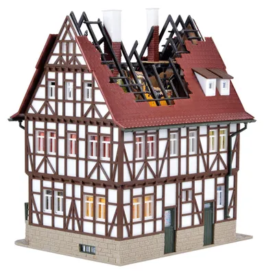 Produktbild von Vollmer 43728 - H0 Brennendes Haus - Neu