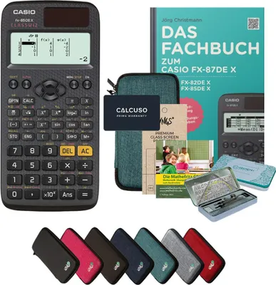 Produktbild von CALCUSO Streberpaket Türkis mit Taschenrechner Casio FX-85DE X