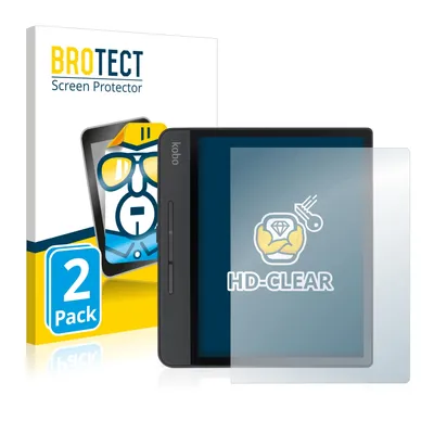 Produktbild von 2x Für Kobo Forma Schutzfolie BROTECT Displayschutz Display Schutz Folie Klar Transparent