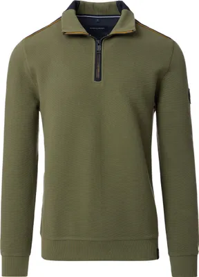 Produktbild von Casa Moda - Herren Sweat-Troyer (444303400), Größe:XXL, Farbe:grün (336)