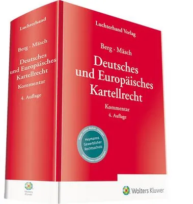 Produktbild von Deutsches und Europäisches Kartellrecht - Kommentar