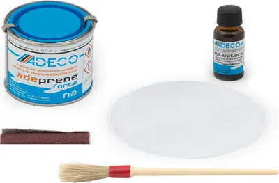 Produktbild von Schlauchboot Reparaturset Adeco neopren weiß
