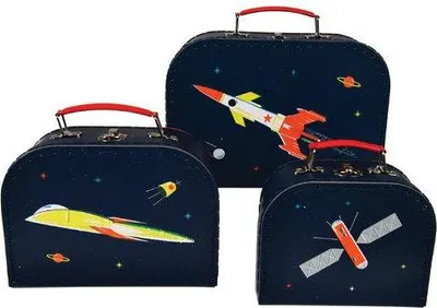 Produktbild von Rex London 3TEILIGES KOFFERSET SPACE AGE