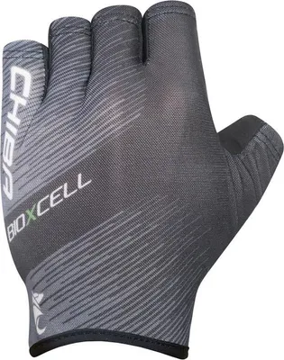 Produktbild von CHIBA BioXCell Tan Through - Radhandschuhe S dunkelgrau/schwarz, atmungsaktiv...