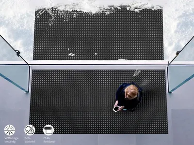 Produktbild von Ringgummimatte-Schwerlast, 7,5 m² Rolle