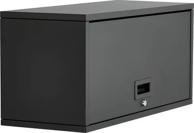Produktbild von SucceBuy Hängeschrank für Werkstatt, 770x305x356 mm, Schrank mit klappbarer Tür, 54 kg Belastbarkeit je Regal, Wandmontage geeignet für Garage, Keller, Küche und Lager, erfordert Montage