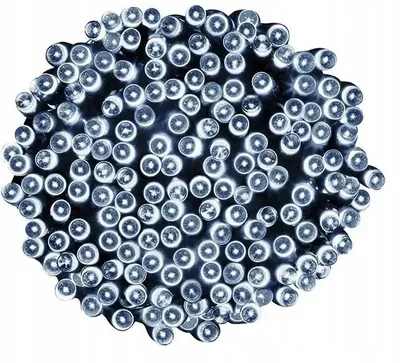 Obrázek produktu pro Pohádková světla - 100 LED - Celková délka 8 M - Studená bílá - Vánoční dekorace