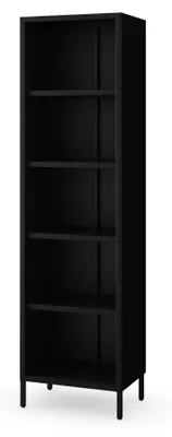 Produktbild von Jan Nowak Bücherregal Metall - Mario | Stabiles Regal Industrial mit 4 höhenvers