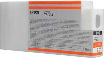 Produktbild von Epson Tintenpatrone orange T 596 350 ml T 596A
