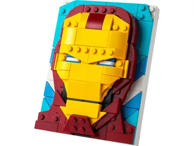 Produktbild von LEGO Brick Sketches Iron Man 40535, Bausatz, 8 Jahr(e), Kunststoff, 0 Stück(e), 263 g
