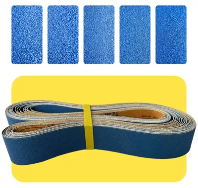 Obrázek produktu pro Sada 10 brusných pásů o rozměrech 50 x 2000 mm pro pásové brusky